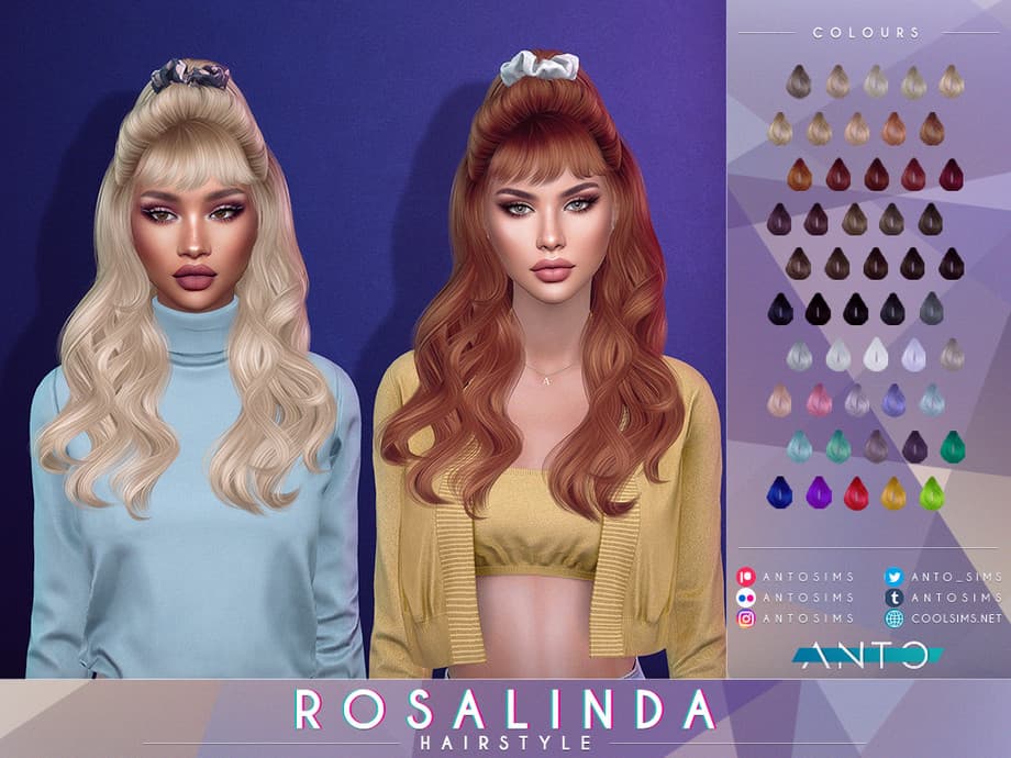 Прическа Rosalinda Hairstyle